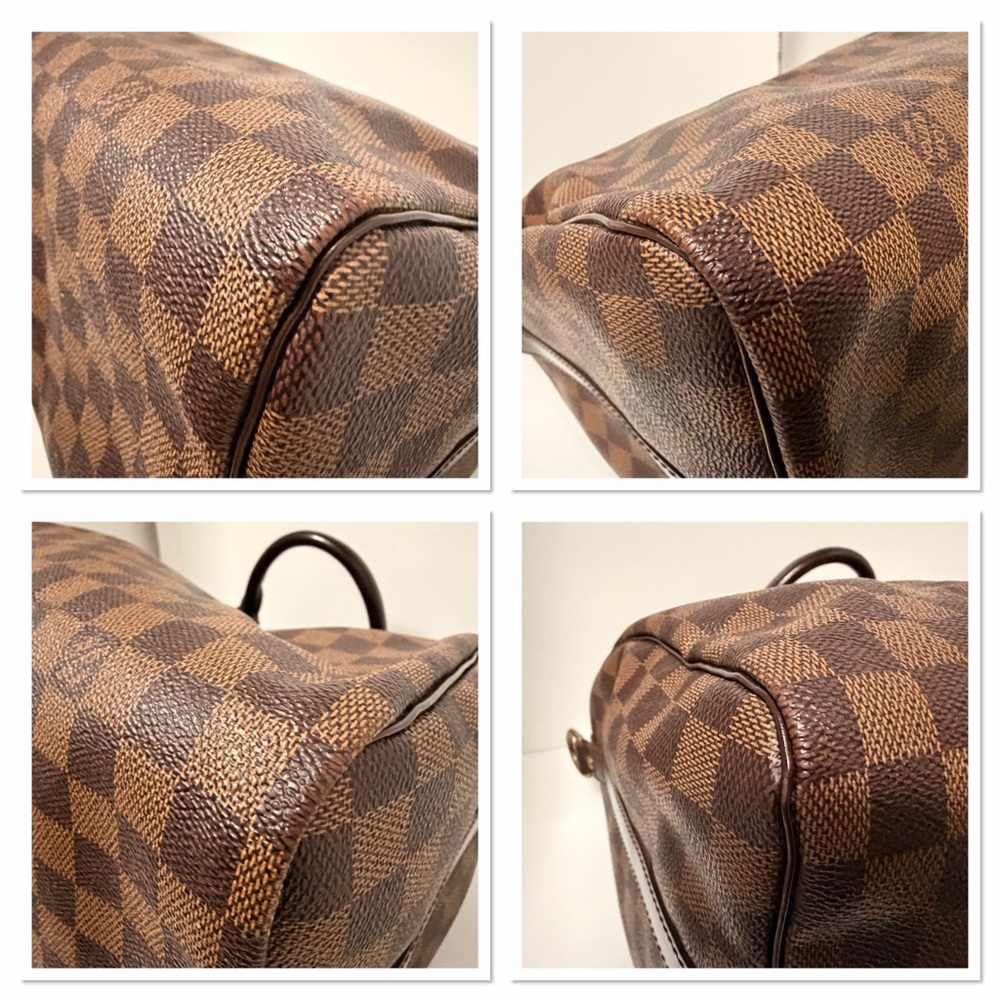 ✨ Authentic Louis Vuitton Speedy 30 Bandoulière – Damier Ebene ✨ - Picture 4 of 15